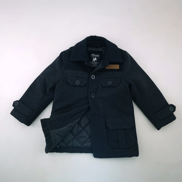 4-5Y Boys Blue and Grey Atlantic Jacket  - Woolworths