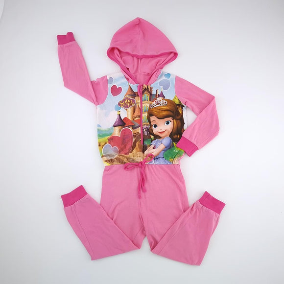 2 3Y Girls Disney Sleepwear Onesie Woolworths