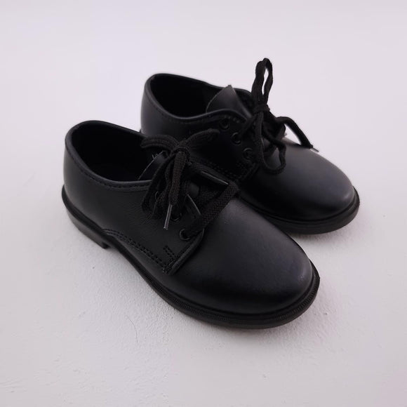 9 Boys Black School Shoes - Student Prince