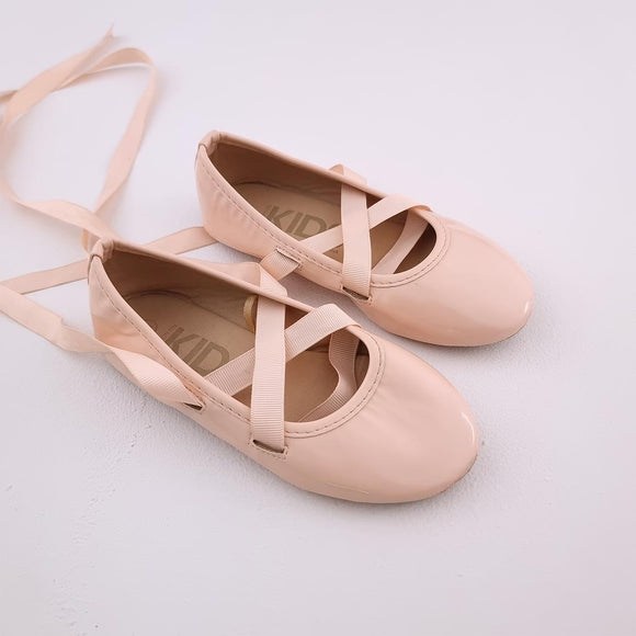 S11 Girls Pink Ballet Shoes Cotton On Jolly Monsters